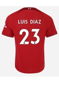 Liverpool Luis Diaz #23 Fotballdrakt Hjemme Klær 2022-23 Korte ermer